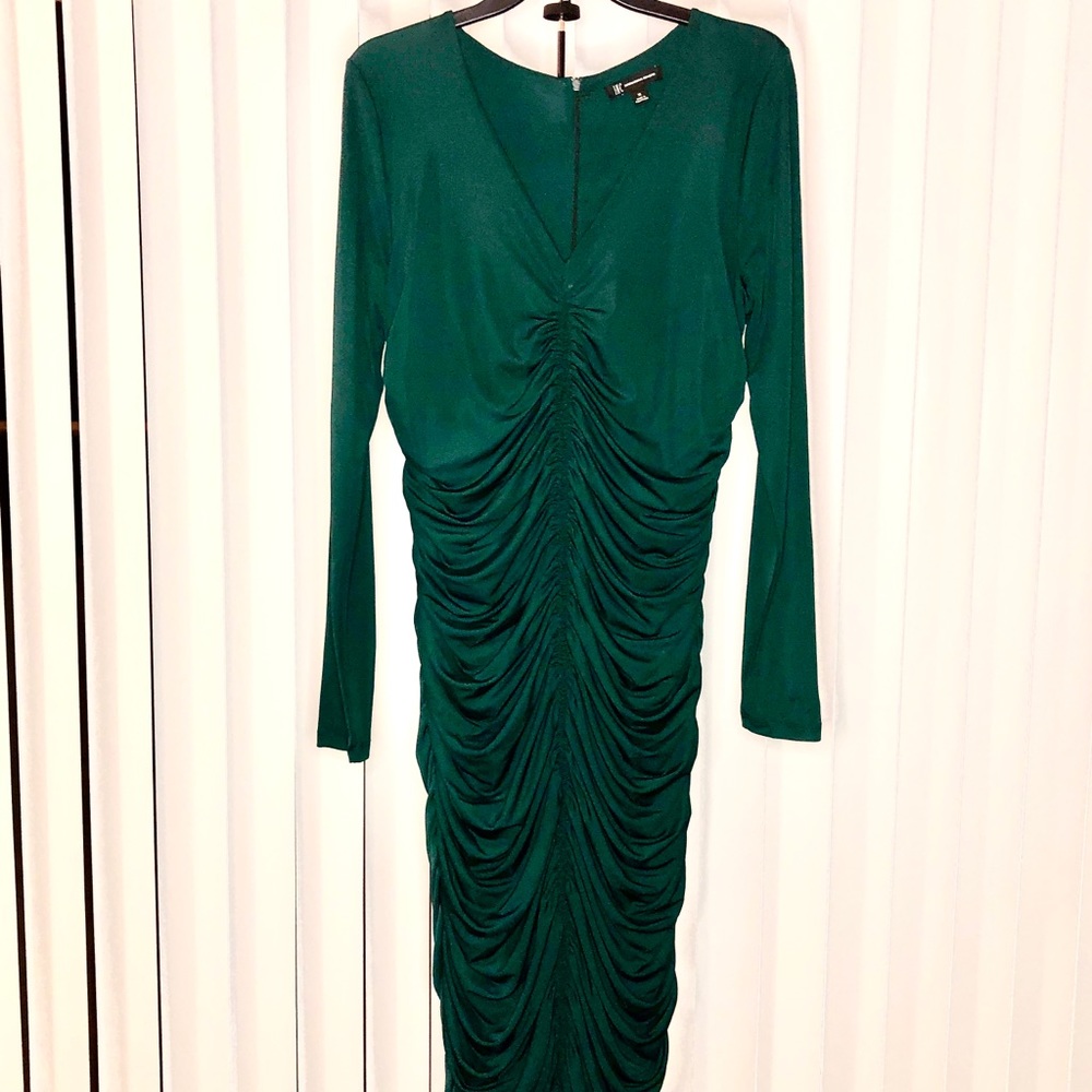 Beautiful Emerald green dress.